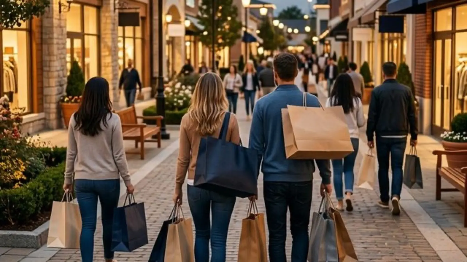 Factory outlet shopping